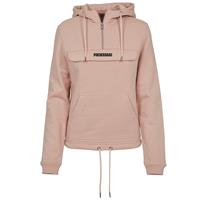 False Light Rose Kangaroo Hoodie voor dames