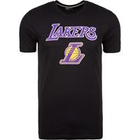 New era NBA Los Angeles Lakers Logo T-Shirt Herren T-Shirts schwarz Herren 