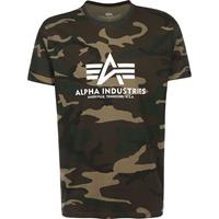 Alpha industries T-Shirt Basic T-Shirts braun Herren 