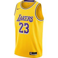 Nike Performance Trikot James LeBron Los Angeles Lakers Trikots gelb Herren 