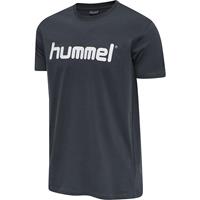Hummel HMLGO COTTON LOGO T-SHIRT S/S T-Shirts grau Herren 