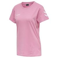 Hummel HMLGO COTTON T-SHIRT WOMAN S/S T-Shirts pink Damen 