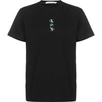 Calvin Klein Jeans T-Shirt Repeat Grahpic Text T-Shirts schwarz Herren 