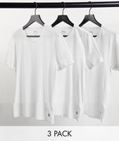 poloralphlauren Polo Ralph Lauren - Set van 3 T-shirts in wit met logo