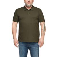 S.Oliver Poloshirt aus Baumwolle T-Shirts olive Herren 