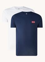 Levis Levi's T-Shirt (2-tlg., 2er-Pack) mit kleinem Logoprint
