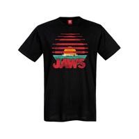 NASTROVJE POTSDAM Der weisse Hai Swim T-Shirt male T-Shirts schwarz Herren 