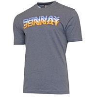 Donnay Heren - T-Shirt Daks -Donkergrijs gemêleerd