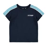 NAME IT Short-sleeved T-shirt Heren Blauw