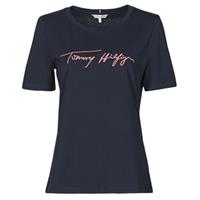 Tommy Hilfiger  T-Shirt REGULAR SCRIPT OPEN-NK TEE SS