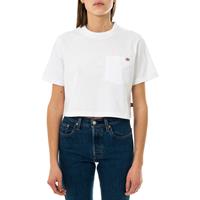 Dickies Frauen T-Shirt Porterdale Crop in weiß