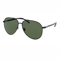 Polo Ralph Lauren Aviator Heren Mat Marine Blauw Groen Zonnebril | Sunglasses