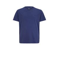 S.Oliver Jerseyshirt mit Label-Print T-Shirts blau Herren 