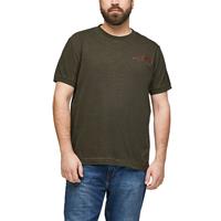S.Oliver T-Shirt mit Farbeffekt T-Shirts olive Herren 