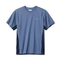 Columbia Zero Ice Cirro-Cool™ Short Sleeve Herren Funktionshirt blau Gr. M