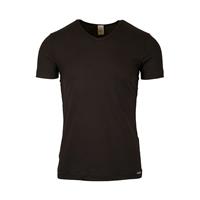 T-Shirt V-Neck RED 1601 T-Shirts schwarz Herren 