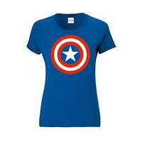 Logoshirt T-Shirts T-Shirts blau Damen 