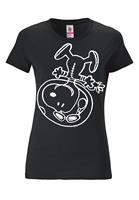 Logoshirt T-Shirt Snoopy - Astronaut, mit lizenziertem Originaldesign