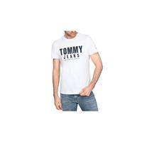 Tommy Hilfiger Rundhals T-Shirt T-Shirts weiß Herren 