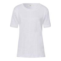 BRAX Rundhals T-Shirt T-Shirts weiß Damen 