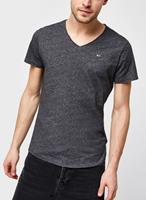 Tommy Hilfiger V-Kragen T-Shirt T-Shirts schwarz Herren 