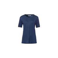 BRAX Rundhals T-Shirt T-Shirts dunkelblau Damen 