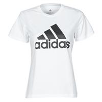 Adidas LOUNGEWEAR Essentials Logo T-shirt - White / Black- Dames