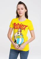 Logoshirt T-Shirt Asterix der Gallier, mit lizenziertem Originaldesign