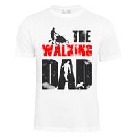 Cotton Prime Fun-Shirt THE WALKING DAD T-Shirts weiß Herren 