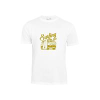 Cotton Prime Surf Time T-Shirt Urlaub Meer Ozean T-Shirts weiß Herren 