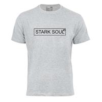 STARK SOUL Logo T-Shirt T-Shirts grau Herren 