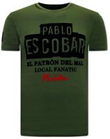 Local Fanatic T-shirt met print el patron