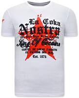 Local Fanatic King of cocaines t-shirt la coka nostra