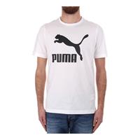 Puma T-Shirt Classics Logo T-Shirts weiß Herren 