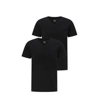 Lee T-shirt (set van 2 ) zwart