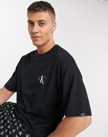 calvinklein Calvin Klein - CK One - Lounge T-shirt met ronde hals in zwart