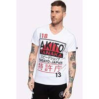 AKITO TANAKA T-Shirt mit Frontprint Nagayo Sun T-Shirts weiß Herren 