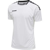 Hummel Voetbalshirt Authentic Poly - Wit/Zwart