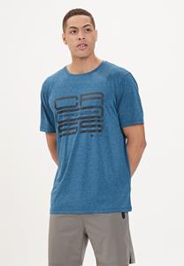 Virtus T-Shirt "SUKER MELANGE", (1 tlg.), mit coolem Frontprint