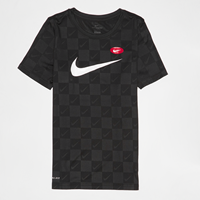Nike Kinder T-Shirt Dry Soccer AOP in schwarz