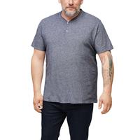 S.Oliver Poloshirt mit Stehkragen T-Shirts blau Herren 