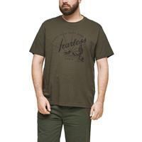S.Oliver T-Shirt mit Frontprint T-Shirts olive Herren 