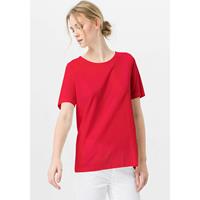 GREEN COTTON Shirt mit Rundhalsausschnitt T-Shirts rot Damen 