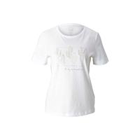 Tom Tailor T-Shirt Print T-Shirt mit Bio-Baumwolle T-Shirts offwhite Damen 