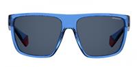 Polaroid Sonnenbrille 6076/spjp/c3 Herren Quadrat Blau/grau