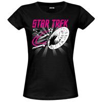 NASTROVJE POTSDAM Star Trek Adventure T-Shirt female T-Shirts schwarz Damen 