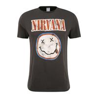 Amplified shirt nirvana T-Shirts blau Herren 