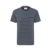 Anerkjendt Curv stripe t shirt sky captain 900122