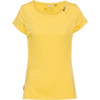 Ragwear T-Shirt Florah A Organic T-Shirts gelb Damen 