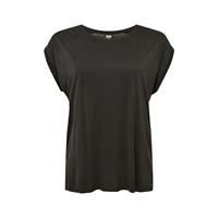 URBAN CLASSICS curvy shirt T-Shirts schwarz Damen 